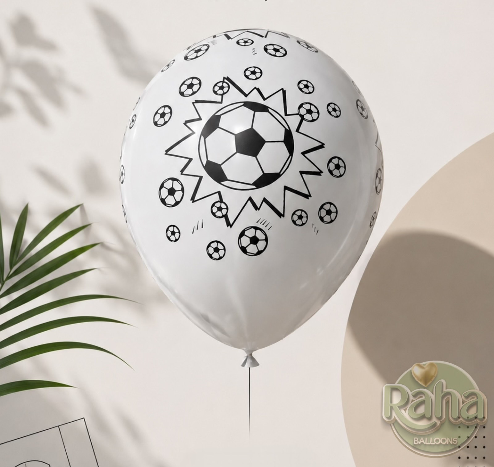 بادکنک لاتکس فوتبالی